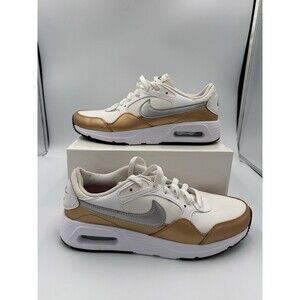 Nike Air Max SC White, Metallic Gold, Sneakers CW4554-107 Size 9.5